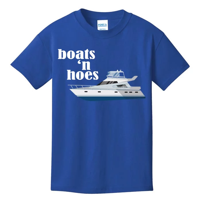 Boats N Hoes Funny Boating Kids T-Shirt