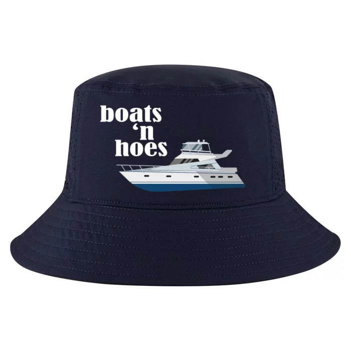 Boats N Hoes Funny Boating Cool Comfort Performance Bucket Hat