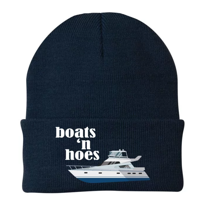 Boats N Hoes Funny Boating Knit Cap Winter Beanie