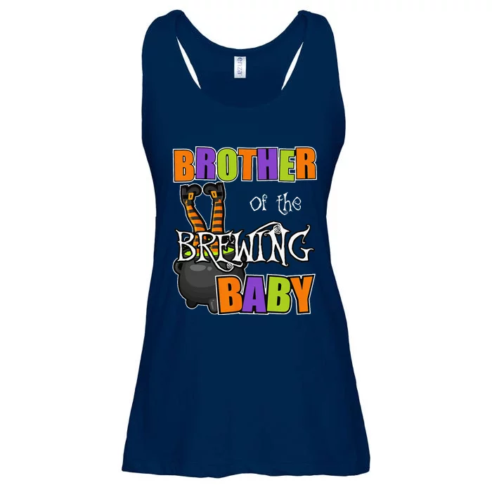 Brother Of Brewing Baby Halloween Theme Baby Shower Spooky Ladies Essential Flowy Tank