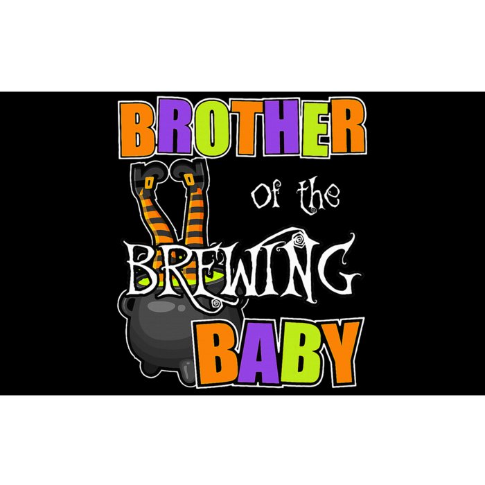 Brother Of Brewing Baby Halloween Theme Baby Shower Spooky Bumper Sticker