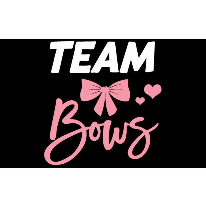 Burnouts Or Bows Team Boy Team Girl Gender Reveal Bumper Sticker