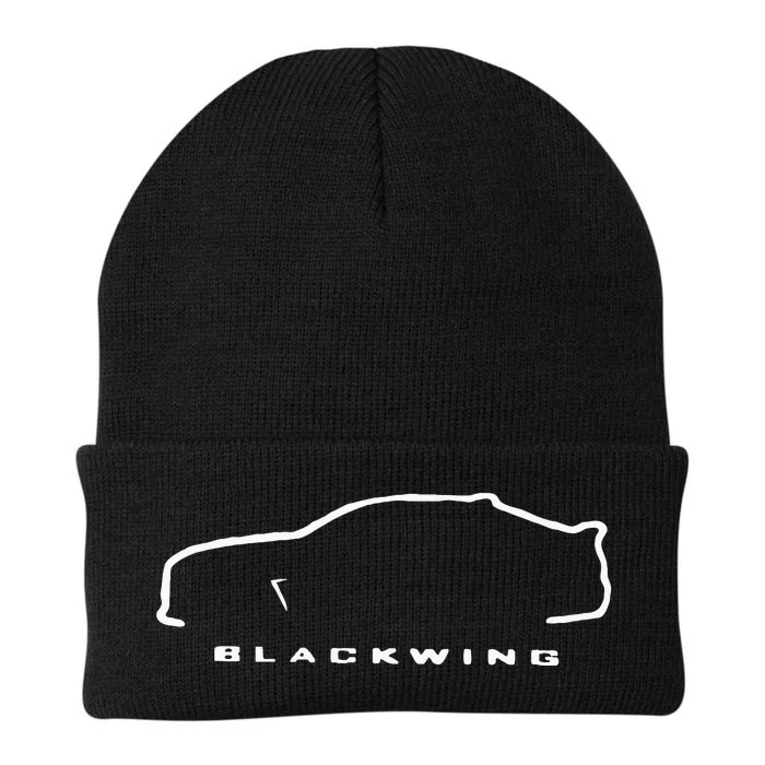 Blackwing Outline Knit Cap Winter Beanie