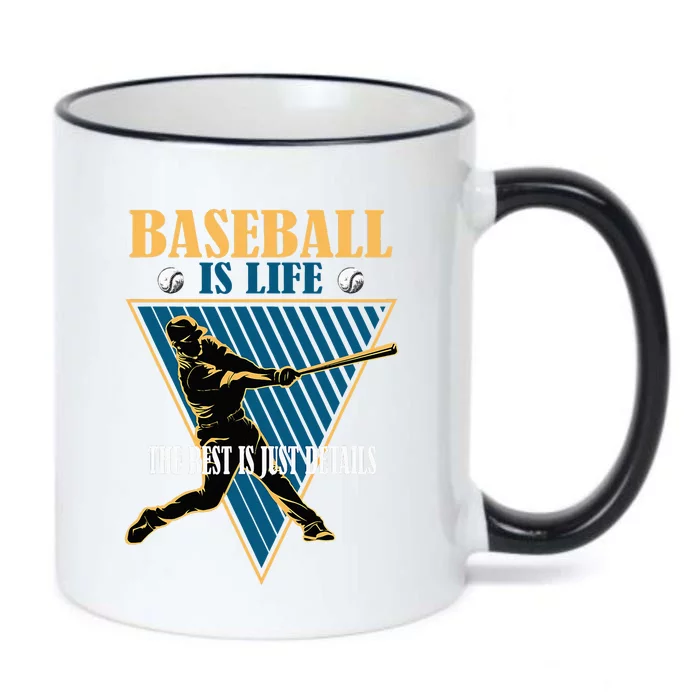 Baseball Or Bows Aunt Loves You Gender Reveal Black Color Changing Mug