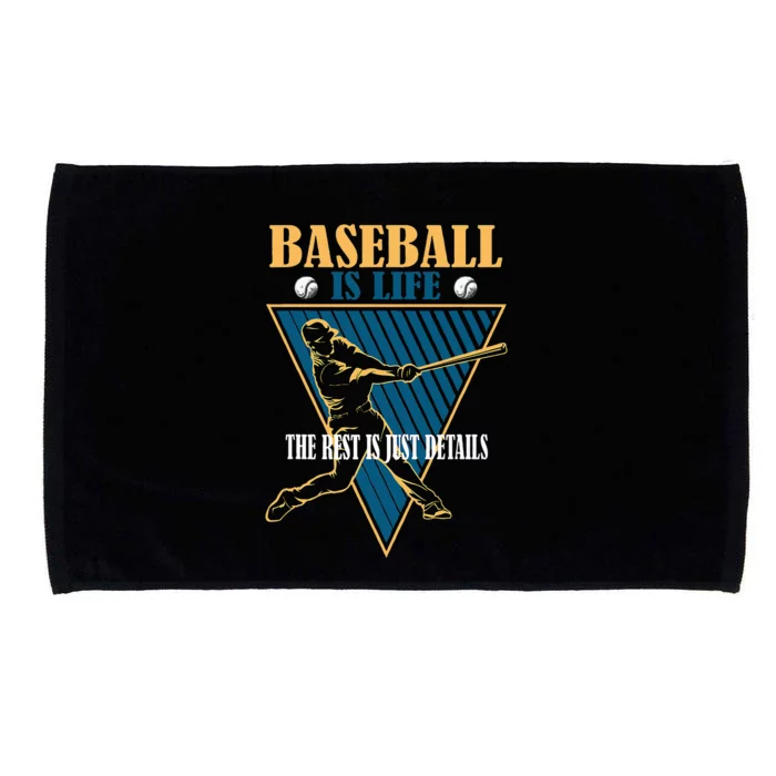 Baseball Or Bows Aunt Loves You Gender Reveal Microfiber Hand Towel