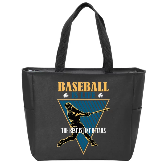 Baseball Or Bows Aunt Loves You Gender Reveal Zip Tote Bag