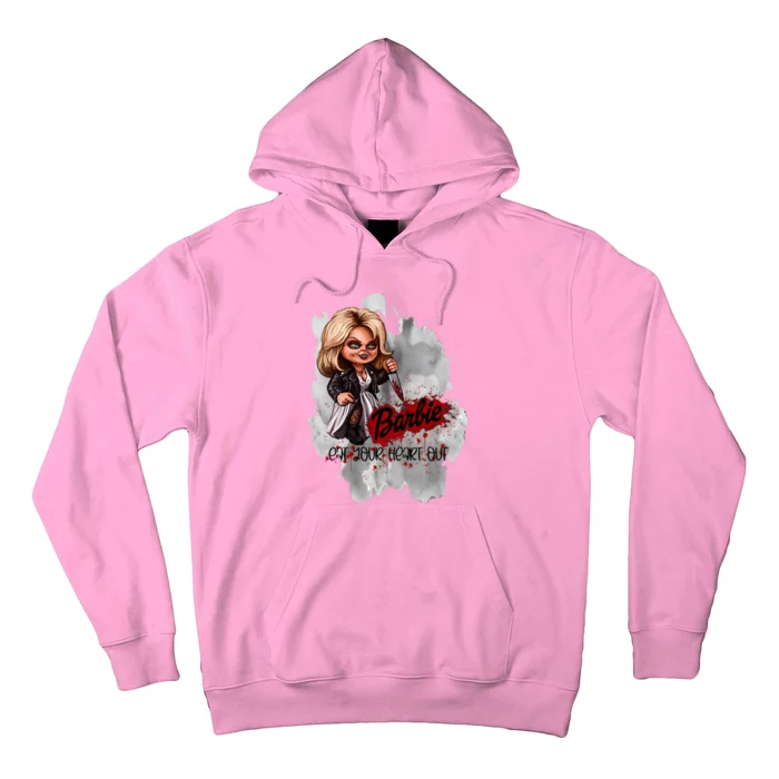 Bride Of Bar Bie Chucky Horror Movie Halloween Chucky Eat Your Heart Out Hoodie