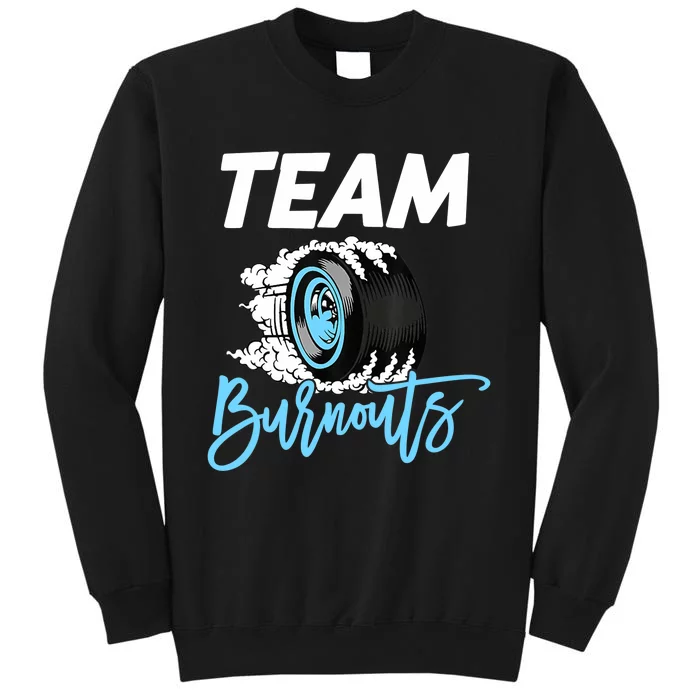 Burnouts Or Bows Team Boy Team Girl Gender Reveal Sweatshirt