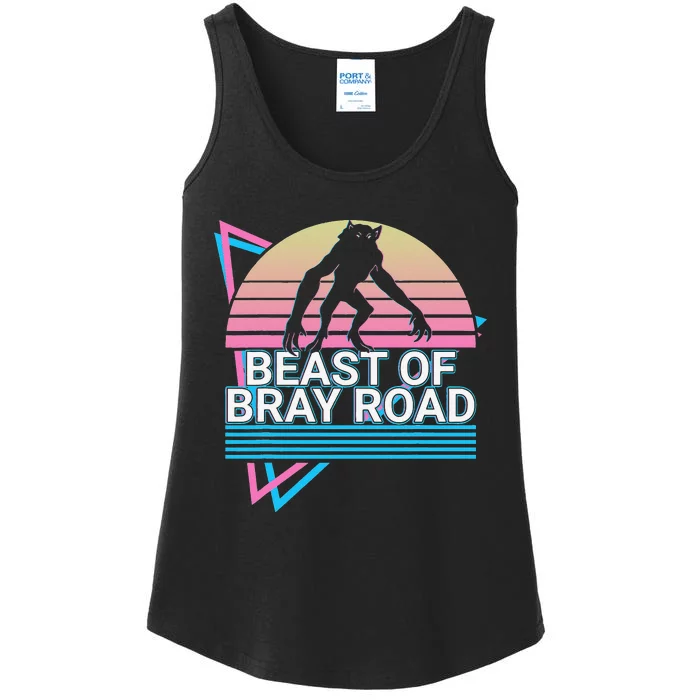 Beast Of Bray Road Cryptid Cryptozoology Ladies Essential Tank