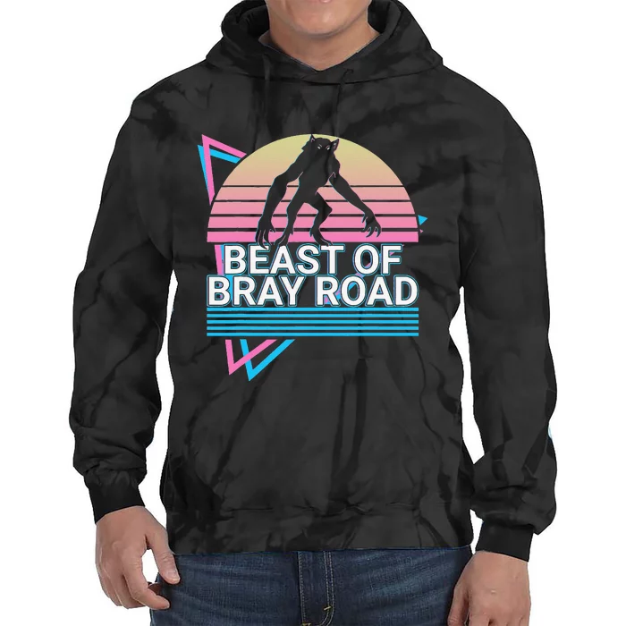 Beast Of Bray Road Cryptid Cryptozoology Tie Dye Hoodie