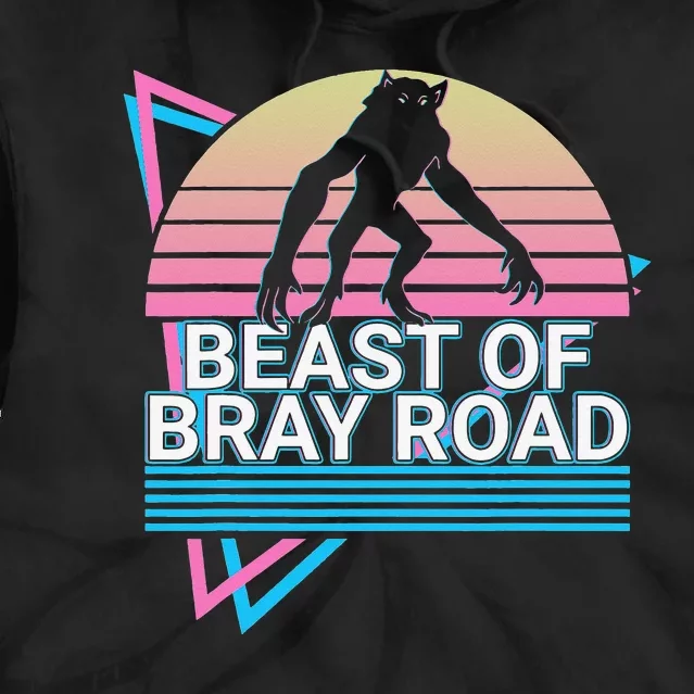 Beast Of Bray Road Cryptid Cryptozoology Tie Dye Hoodie