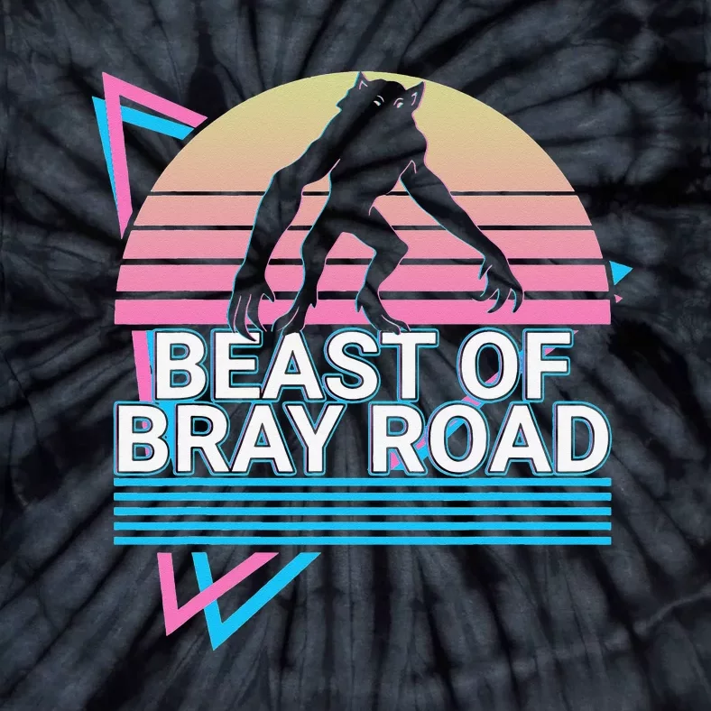 Beast Of Bray Road Cryptid Cryptozoology Tie-Dye T-Shirt