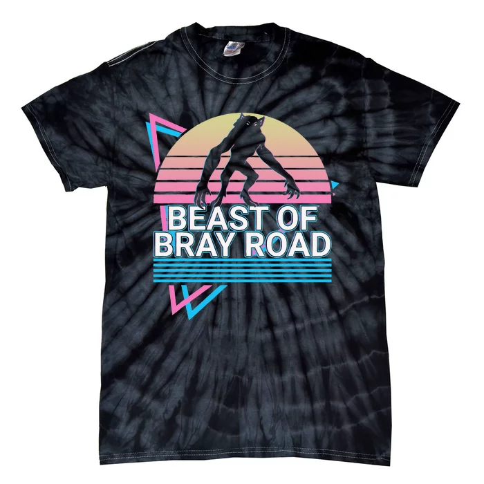 Beast Of Bray Road Cryptid Cryptozoology Tie-Dye T-Shirt