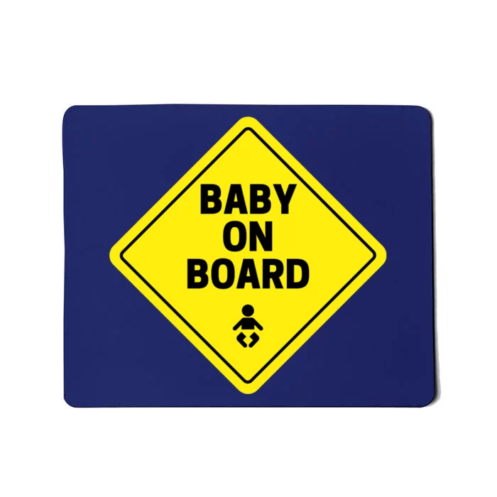 Baby On Board Mousepad