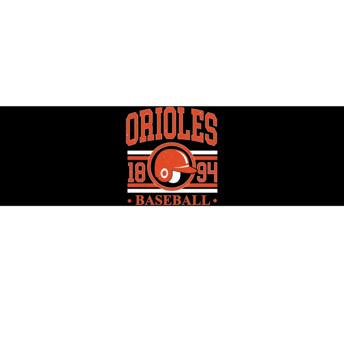 Baltimore Orioles Baseball 1894 Team Supporter Bumper Sticker