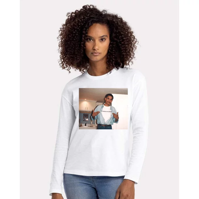 Barack Obama Womens Cotton Relaxed Long Sleeve T-Shirt