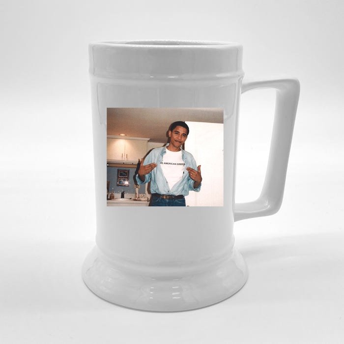 Barack Obama Front & Back Beer Stein