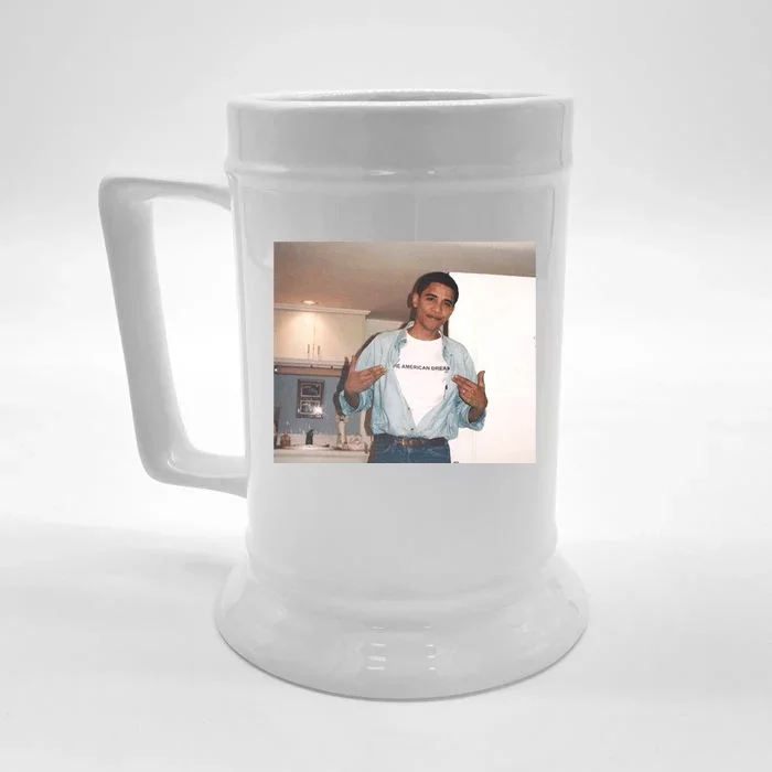 Barack Obama Front & Back Beer Stein