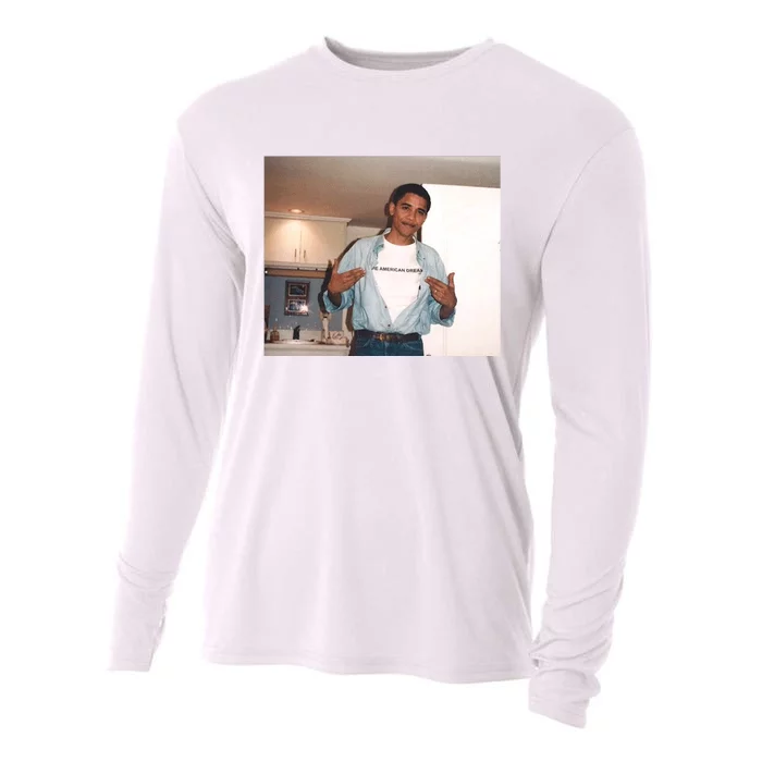 Barack Obama Cooling Performance Long Sleeve Crew