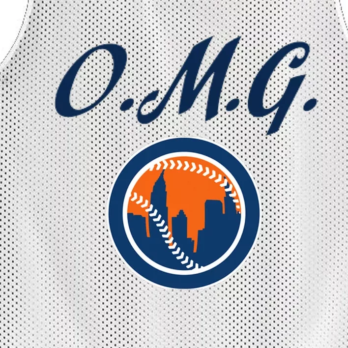 Baseball Omg Mesh Reversible Basketball Jersey Tank