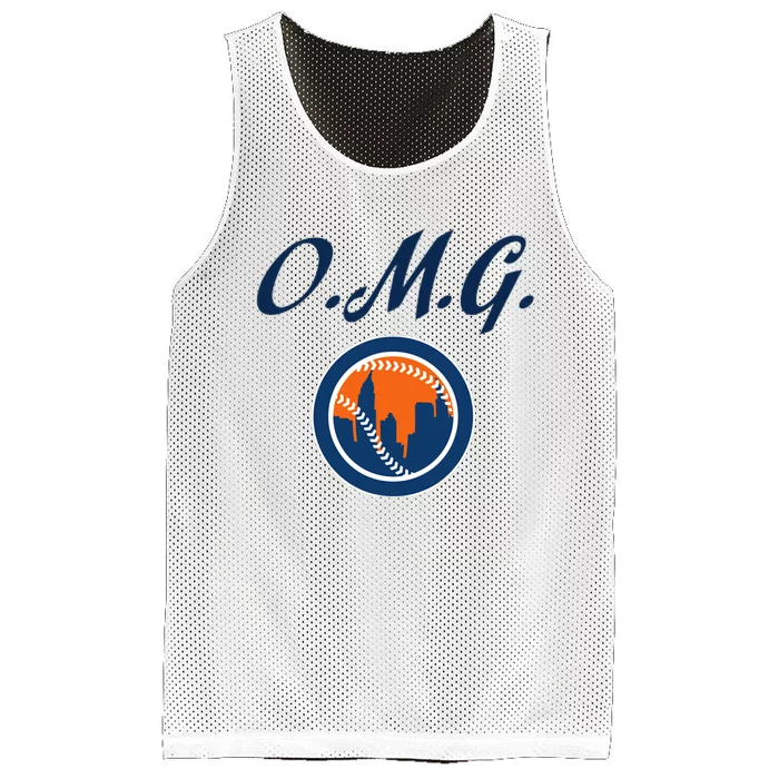 Baseball Omg Mesh Reversible Basketball Jersey Tank