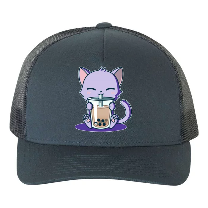 Boba Kitty Yupoong Adult 5-Panel Trucker Hat