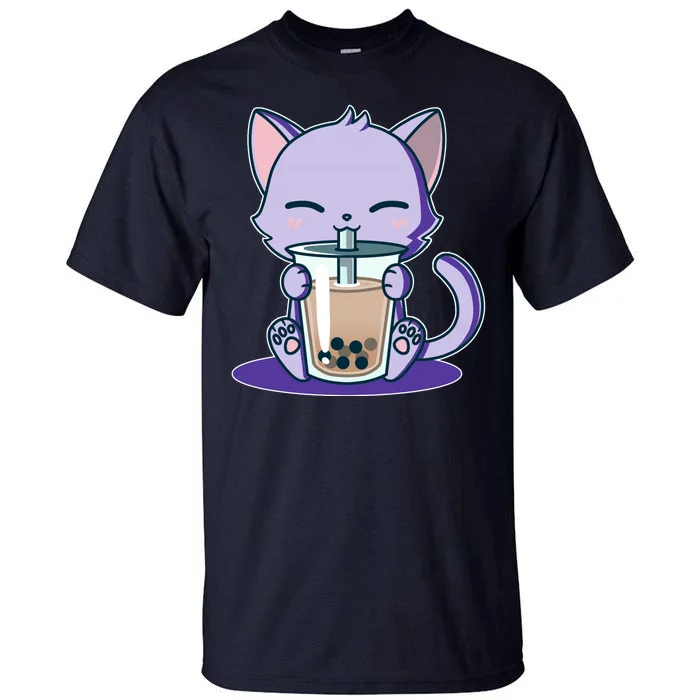 Boba Kitty Tall T-Shirt