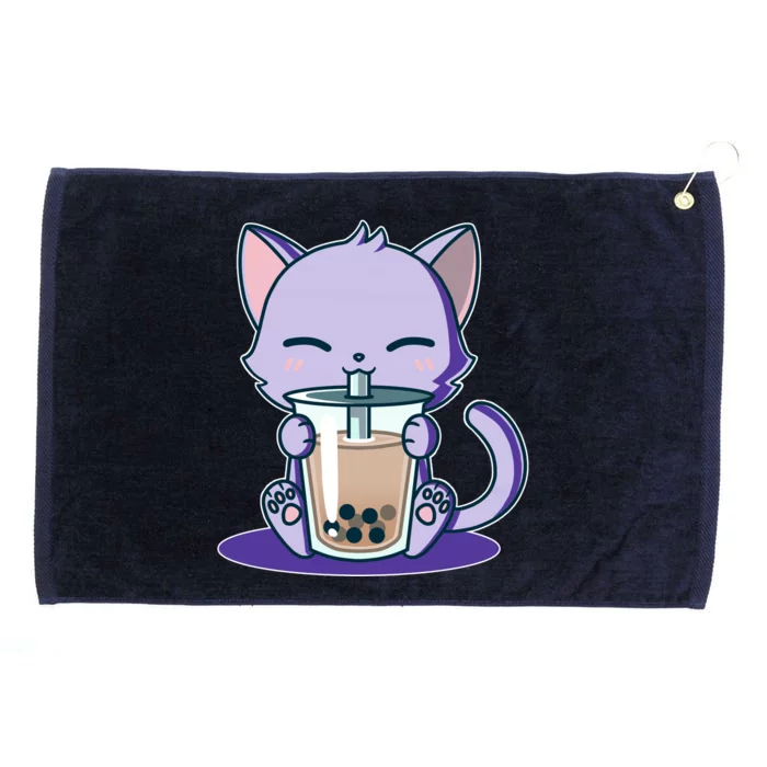 Boba Kitty Grommeted Golf Towel