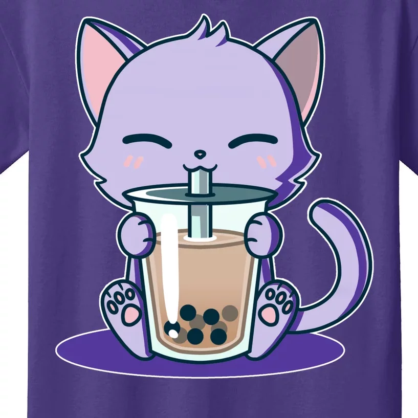 Boba Kitty Kids T-Shirt