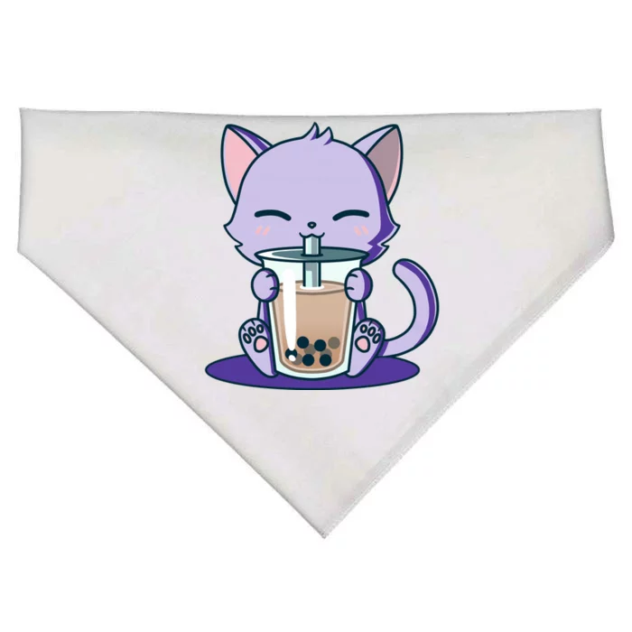 Boba Kitty USA-Made Doggie Bandana