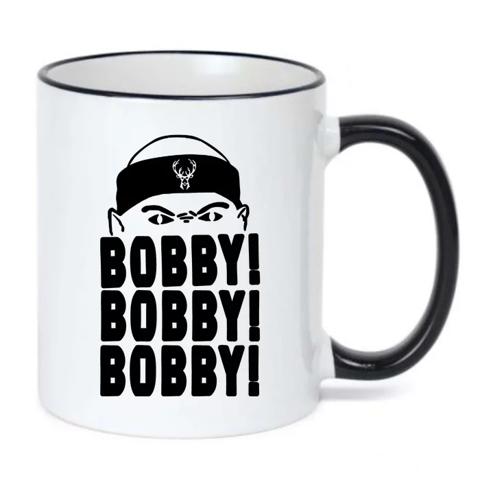 Bobby Bobby Bobby Milwaukee Basketball Black Color Changing Mug