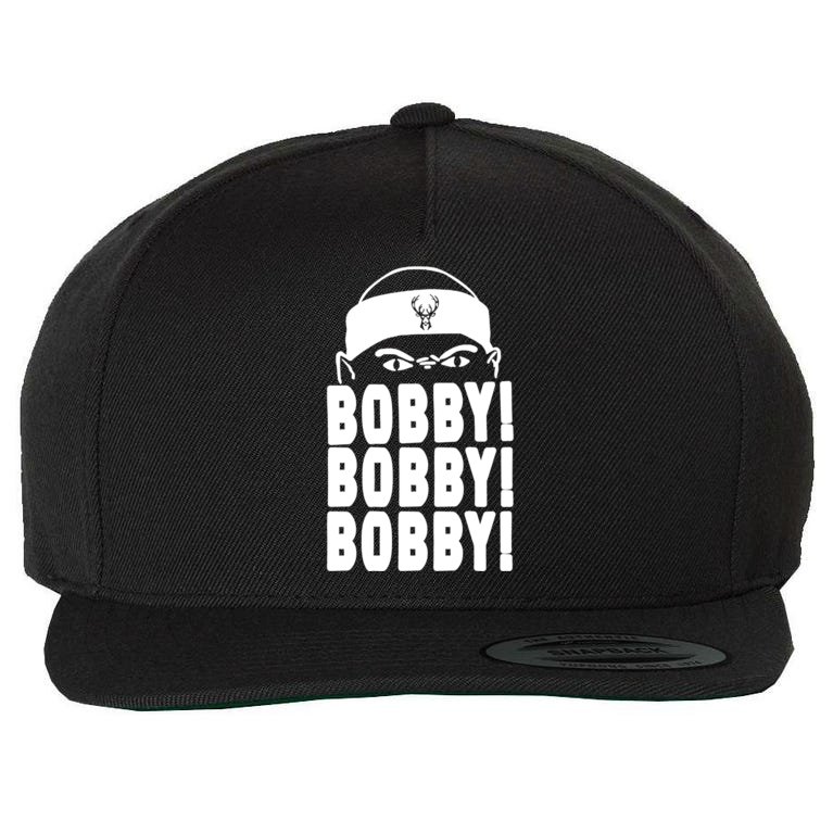 Bobby Bobby Bobby Milwaukee Basketball Wool Snapback Cap