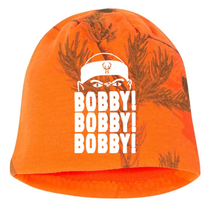 Bobby Bobby Bobby Milwaukee Basketball Kati - Camo Knit Beanie