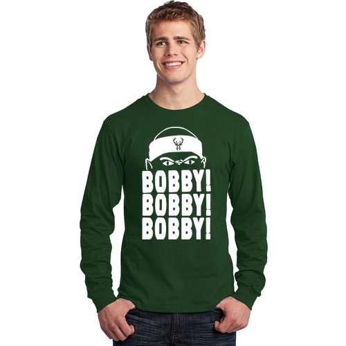 Bobby Bobby Bobby Milwaukee Basketball Long Sleeve Shirt