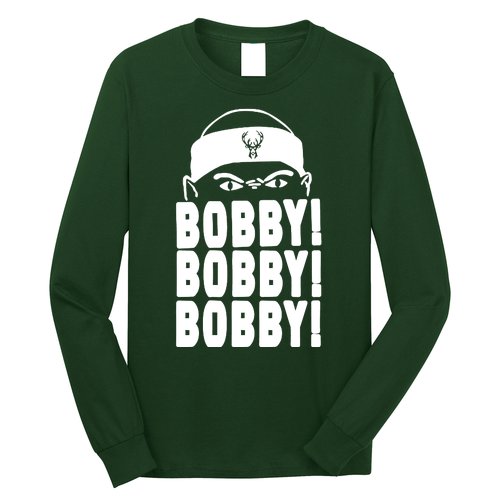 Bobby Bobby Bobby Milwaukee Basketball Long Sleeve Shirt