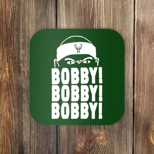 Bobby Bobby Bobby Milwaukee Basketball Coaster