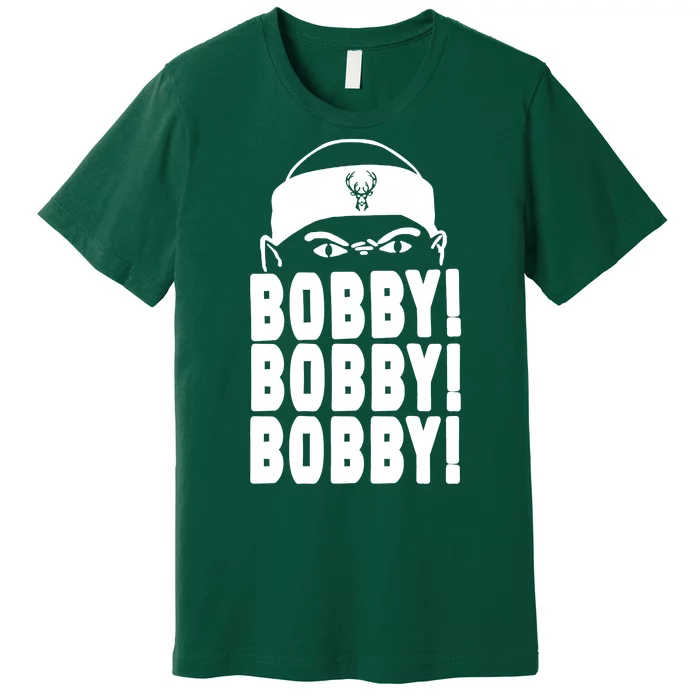Bobby Bobby Bobby Milwaukee Basketball Premium T-Shirt