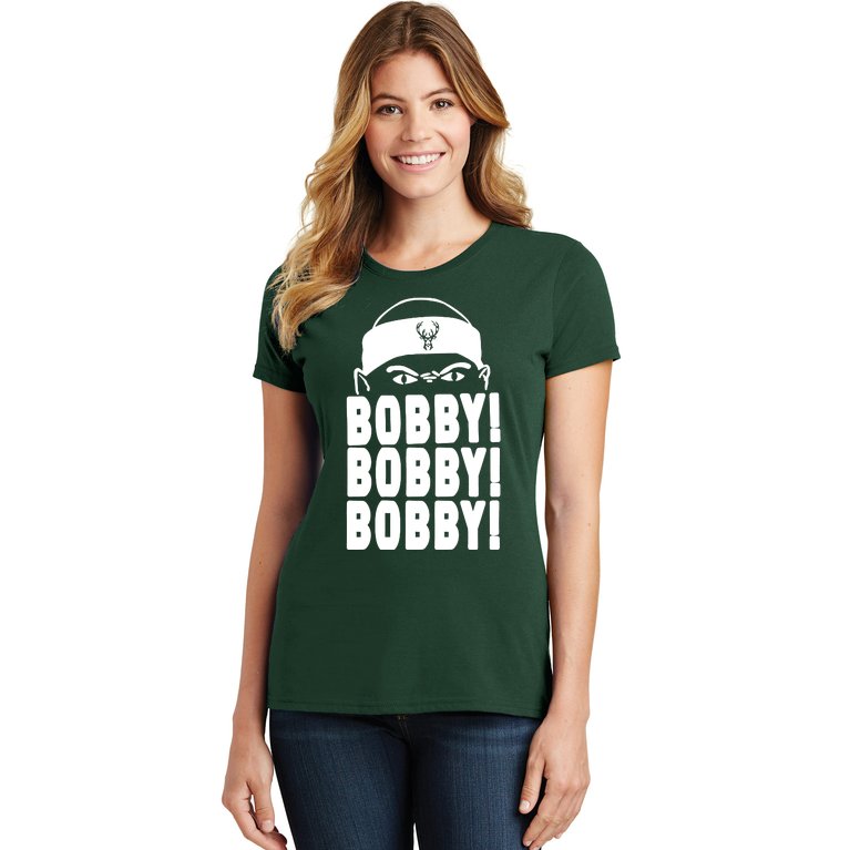 Bobby Bobby Bobby Milwaukee Basketball Women's T-Shirt