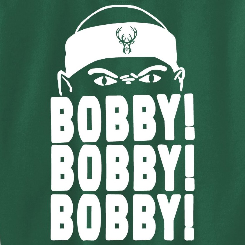 Bobby Bobby Bobby Milwaukee Basketball Kids Sweatshirt