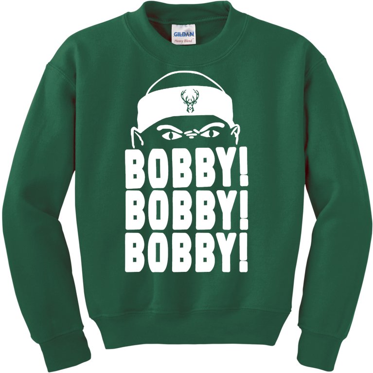 Bobby Bobby Bobby Milwaukee Basketball Kids Sweatshirt