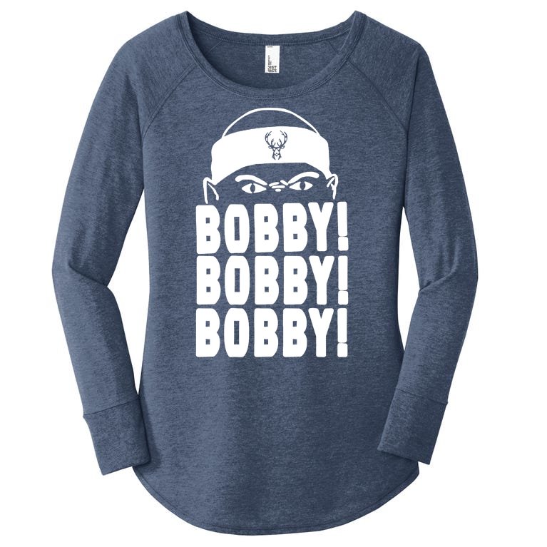 Bobby Bobby Bobby Milwaukee Basketball Women’s Perfect Tri Tunic Long Sleeve Shirt