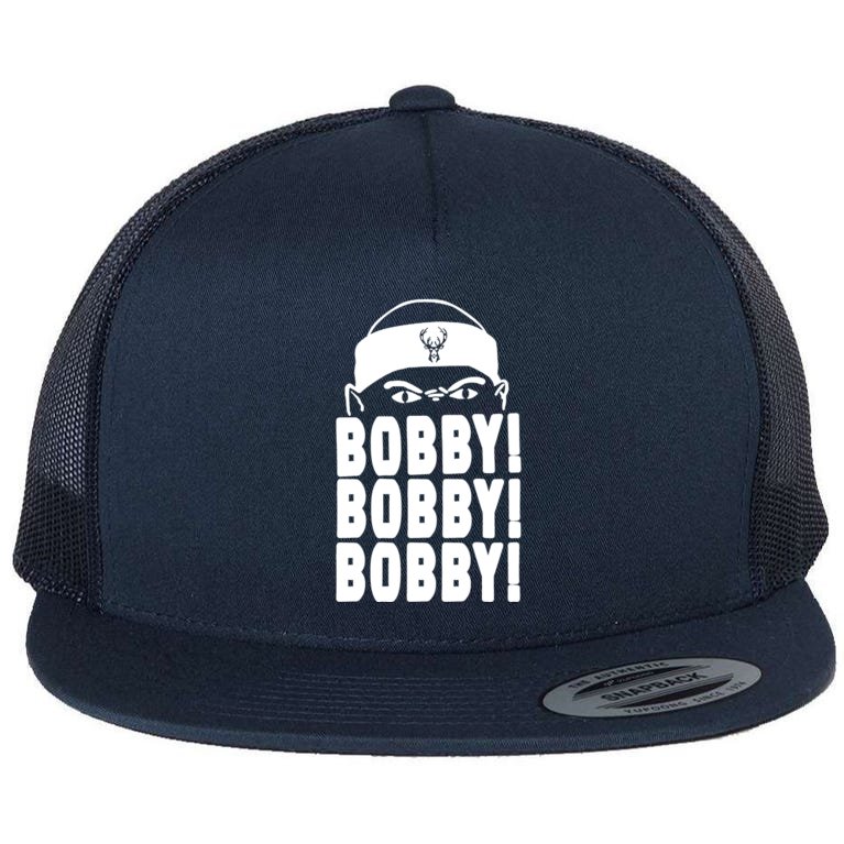 Bobby Bobby Bobby Milwaukee Basketball Flat Bill Trucker Hat