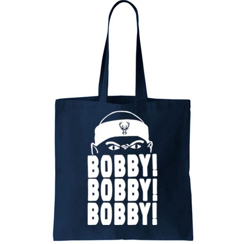 Bobby Bobby Bobby Milwaukee Basketball Tote Bag