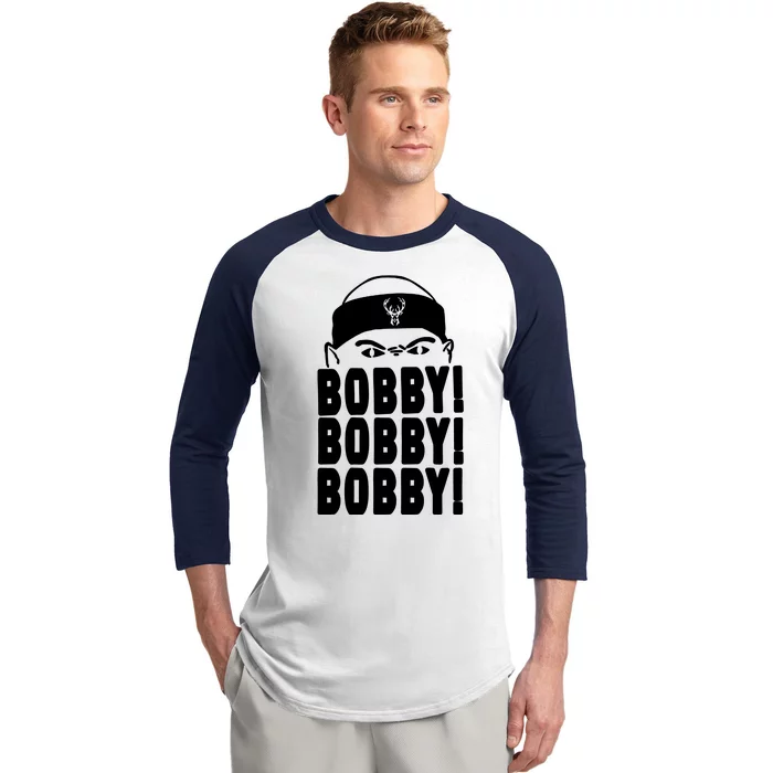 Bobby Bobby Bobby Milwaukee Basketball Baseball Sleeve Shirt