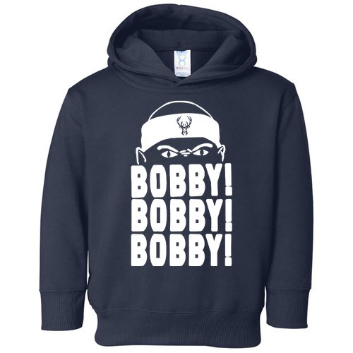 Bobby Bobby Bobby Milwaukee Basketball Toddler Hoodie