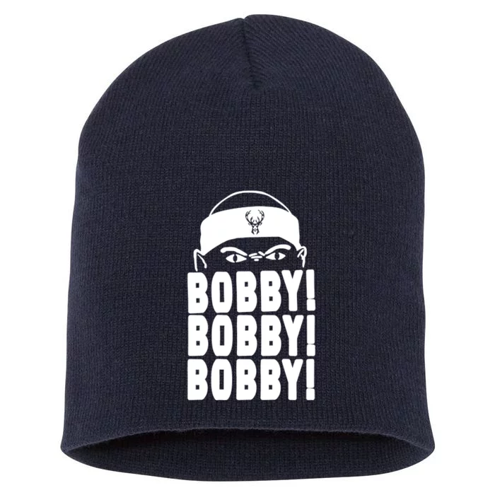 Bobby Bobby Bobby Milwaukee Basketball Short Acrylic Beanie