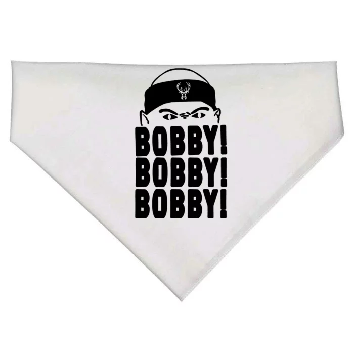 Bobby Bobby Bobby Milwaukee Basketball USA-Made Doggie Bandana