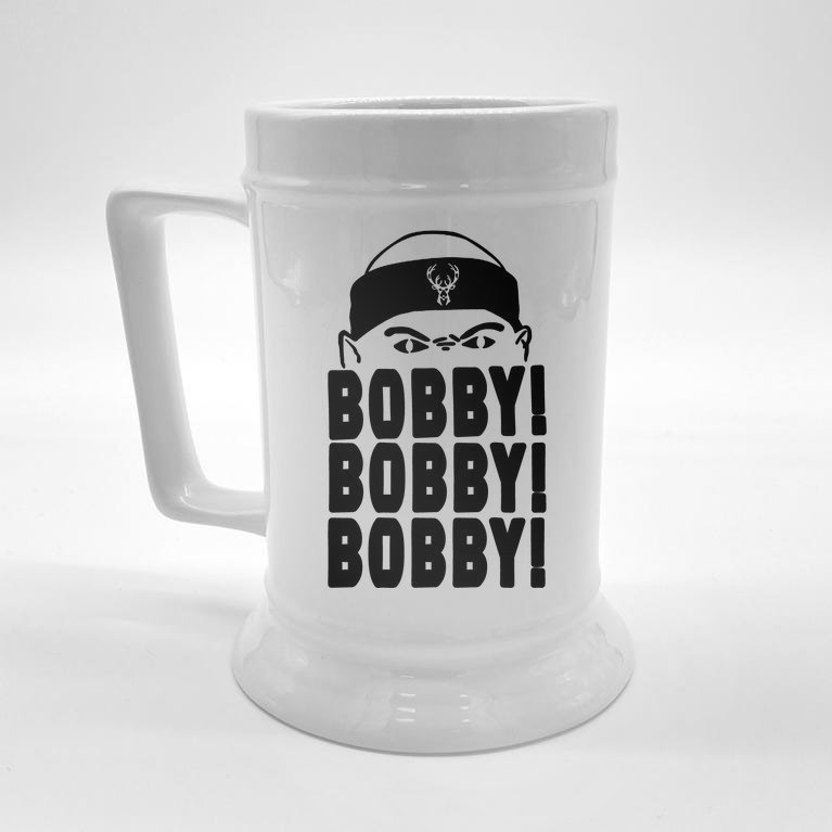 Bobby Bobby Bobby Milwaukee Basketball Beer Stein
