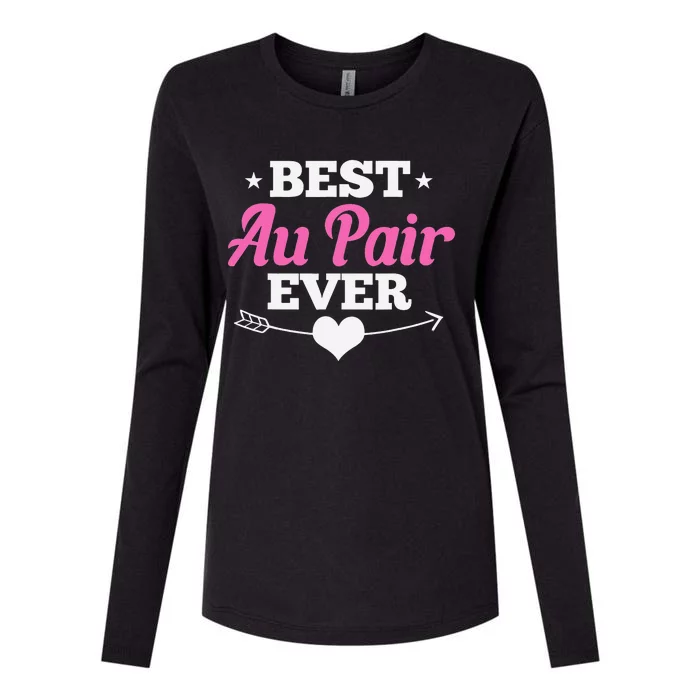 Babysitter Outfit Childcare Provider Babysitting Au Pair Womens Cotton Relaxed Long Sleeve T-Shirt