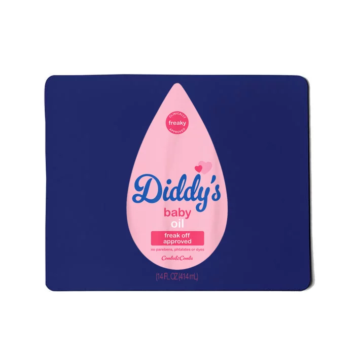 Baby Oil Costume Funny Bottle For Halloween Mousepad